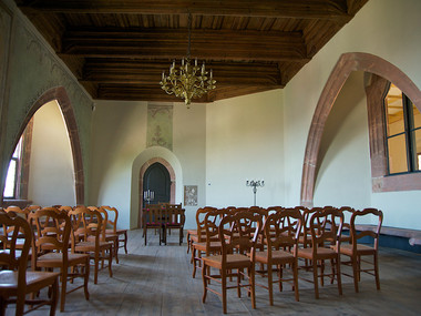 The princes’ parlor at Rochlitz Castle