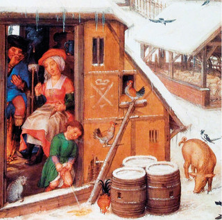 Monatsbild „Februar“ des Breviariums Grimani (Brügge, ca. 1510 – 1520) © graphicus2020